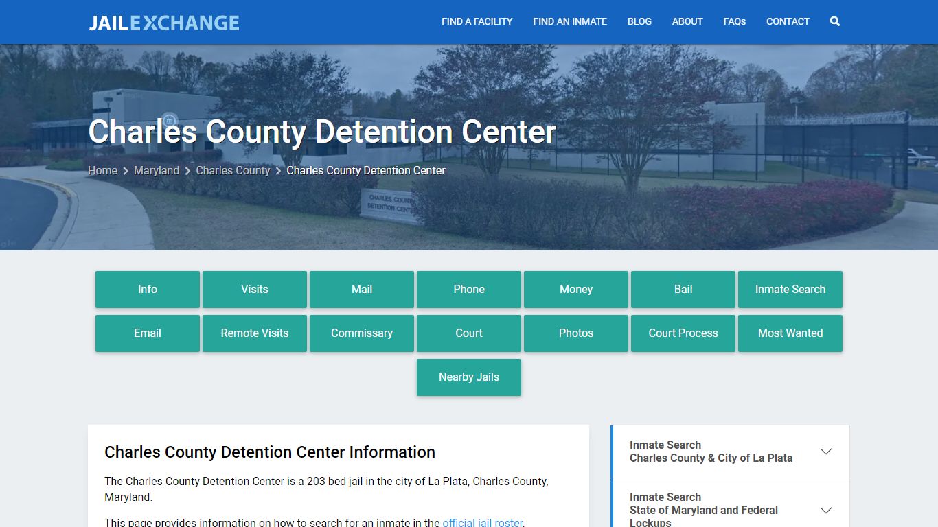 Charles County Detention Center - Jail Exchange